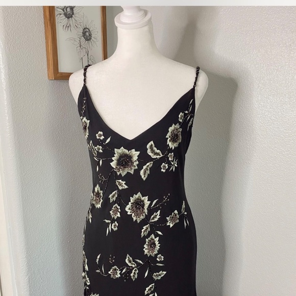 Vtg XSCAPE Whimsygoth Beaded Gown Size 12 - Picture 6 of 8